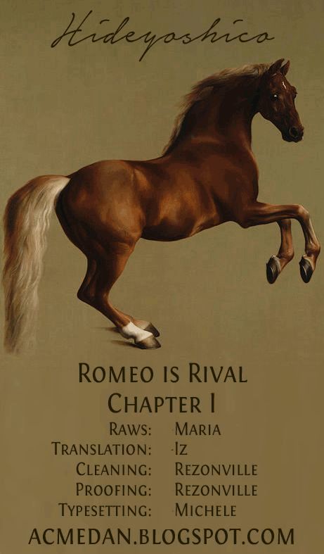 Romeo ga Rival Chapter 1 page 1 - Chapter 1