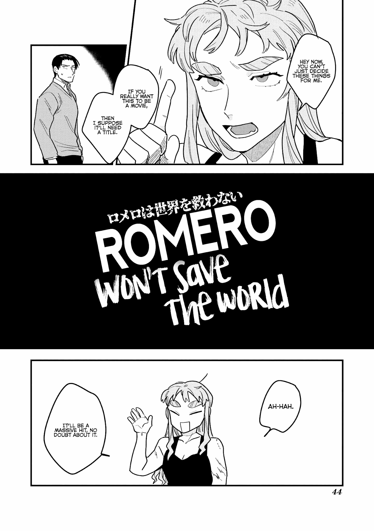 Romero Won't Save the World Chapter 1 page 43 - Chapter 1