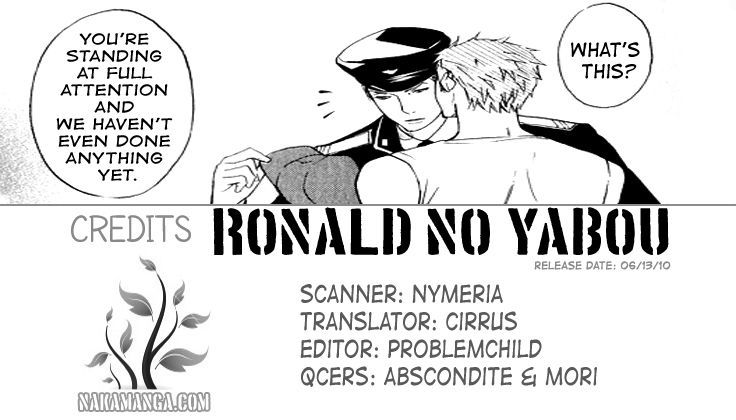 Ronald no Yabou Chapter 2 page 22 - Chapter 2 : Ronald no Yabou 2