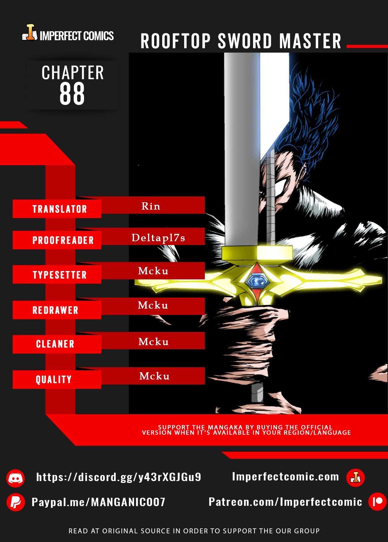Rooftop Sword Master Chapter 88 page 1 - Chapter 88