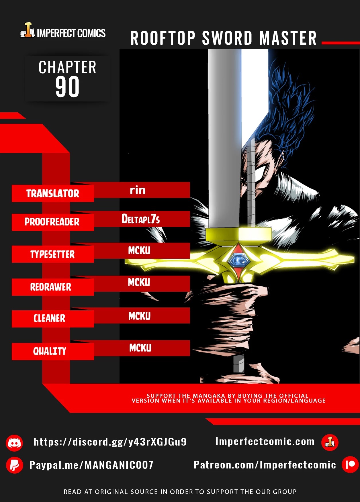 Rooftop Sword Master Chapter 90 page 1 - Chapter 90
