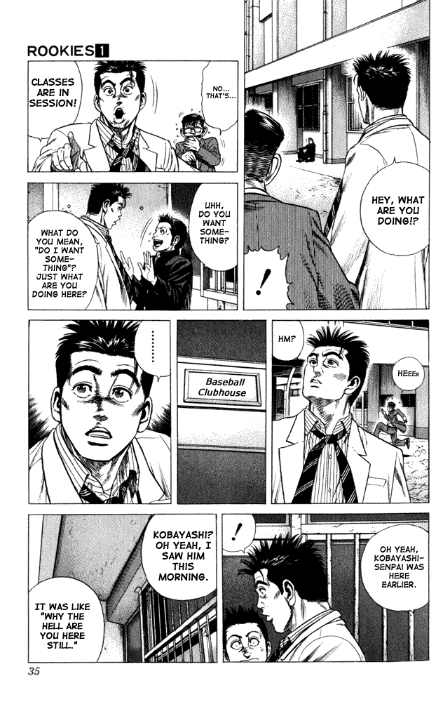 Rookies Chapter 1 page 30 - Chapter 1: Welcome to Paradise