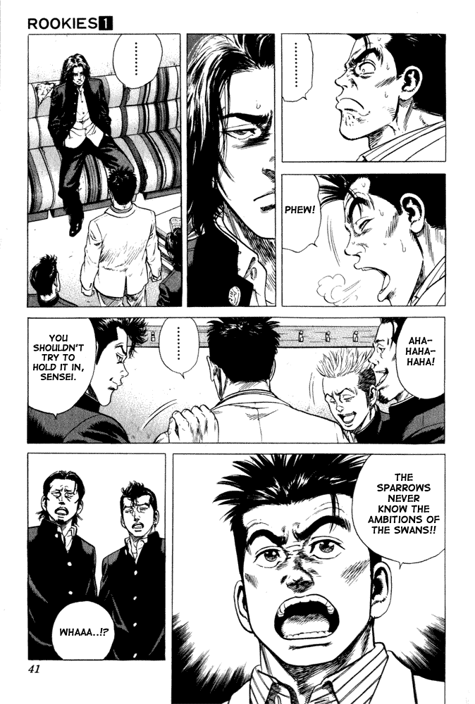 Rookies Chapter 1 page 36 - Chapter 1: Welcome to Paradise