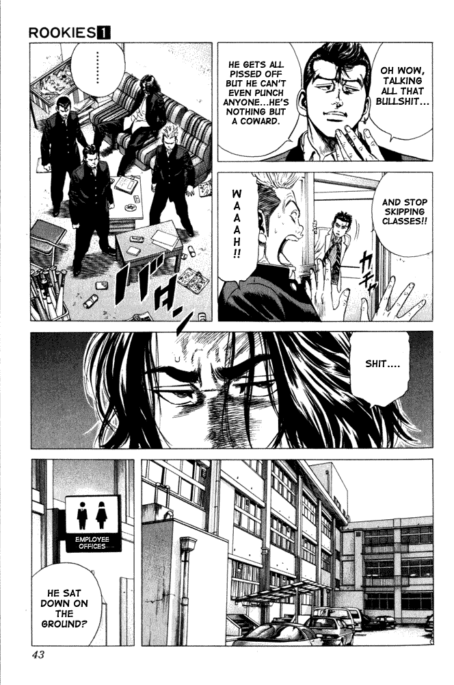 Rookies Chapter 1 page 38 - Chapter 1: Welcome to Paradise