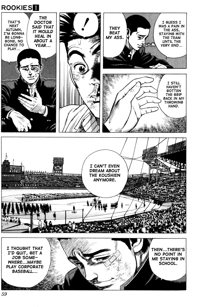 Rookies Chapter 1 page 54 - Chapter 1: Welcome to Paradise