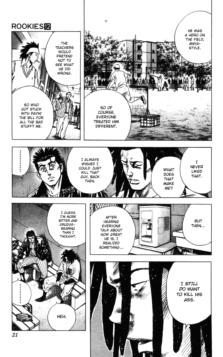 Rookies Chapter 106 page 21 - Chapter 106: The Depression of Dreadhead Okada