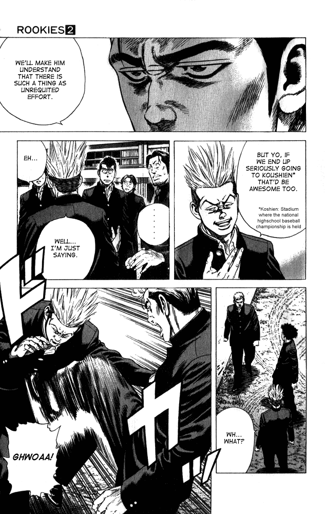Rookies Chapter 11 page 7 - Chapter 11: A Fulfilling School Life