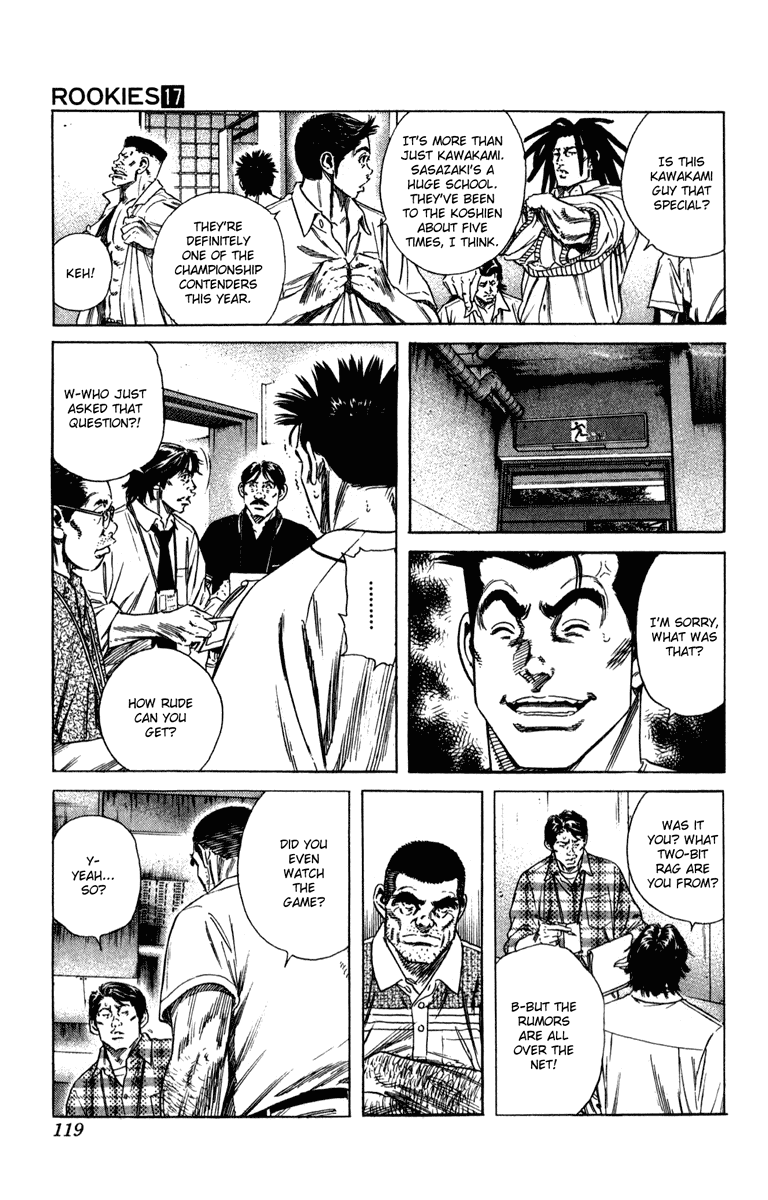 Rookies Chapter 162 page 4 - Chapter 162: Sasazaki Theater