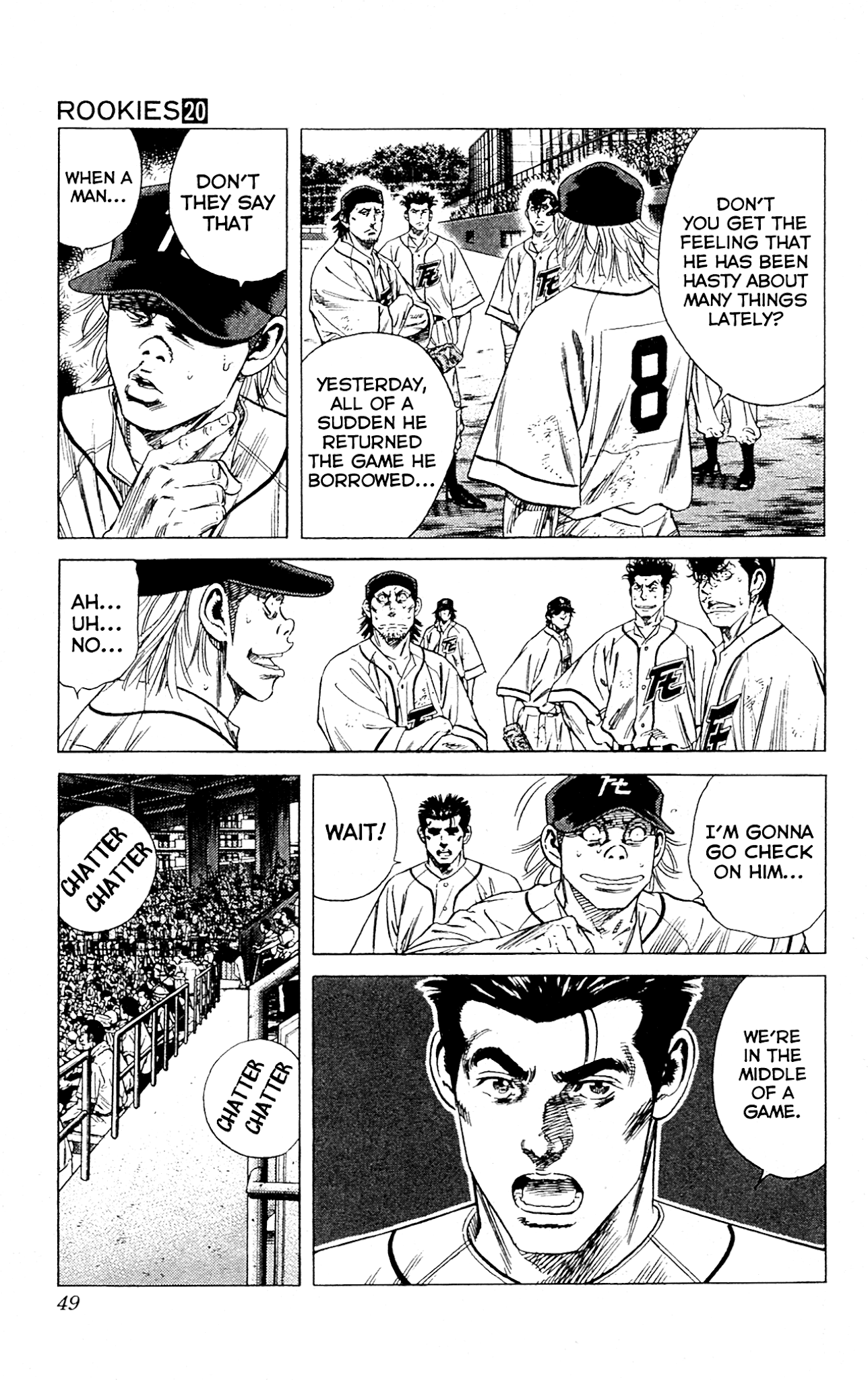 Rookies Chapter 188 page 6 - Chapter 188: Farewell, Mikoshiba