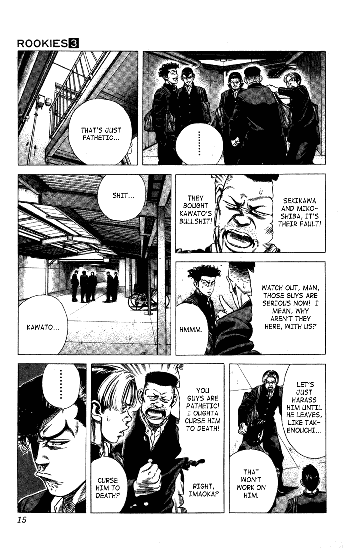 Rookies Chapter 19 page 11 - Chapter 19: Decision Kawato's 30 Days