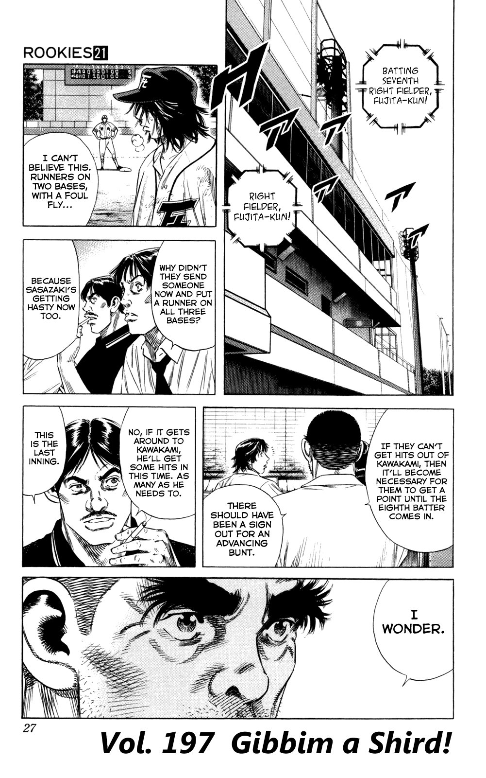 Rookies Chapter 197 page 1 - Chapter 197: Gibbim a Shird!