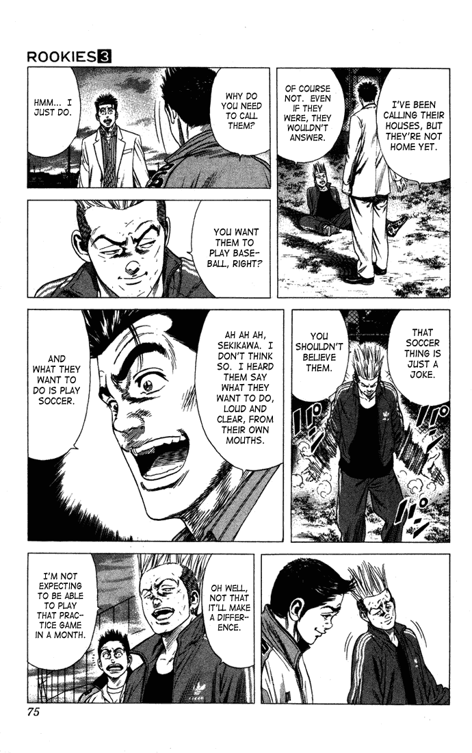 Rookies Chapter 22 page 9 - Chapter 22: The Only Chance