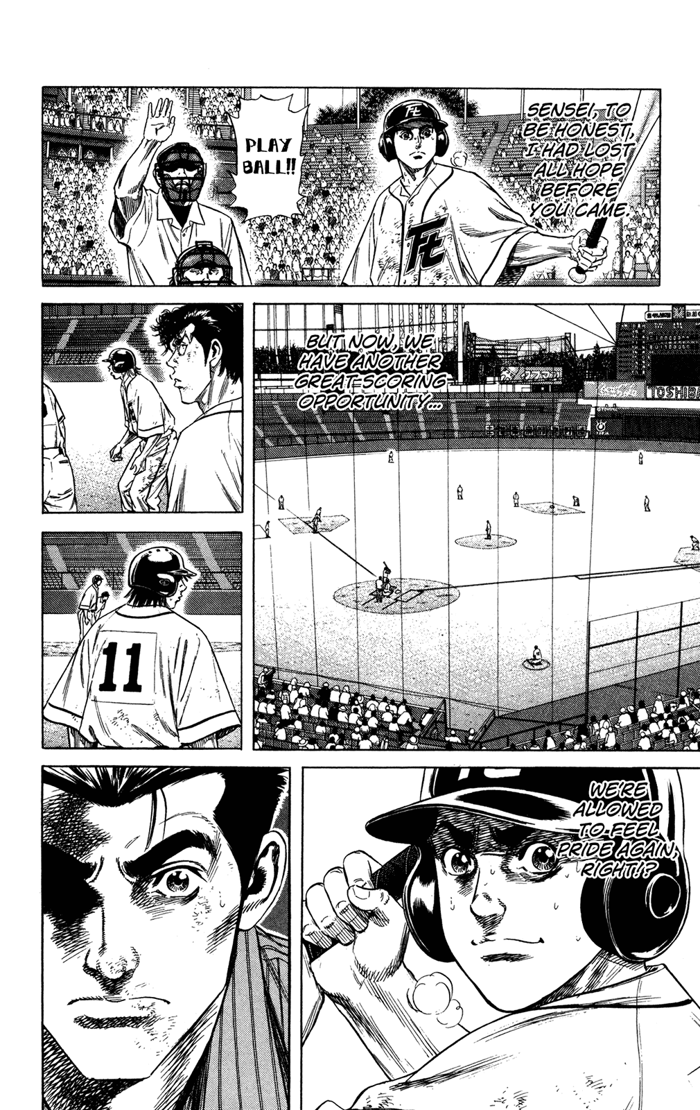 Rookies Chapter 232 page 10 - Chapter 232: Baseball is Lightning Through a Grass Forest