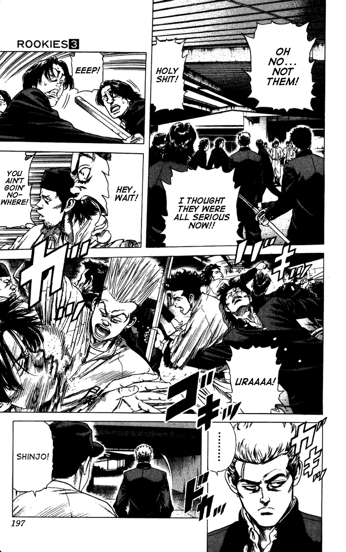 Rookies Chapter 28 page 15 - Chapter 28: A Rowdy Team