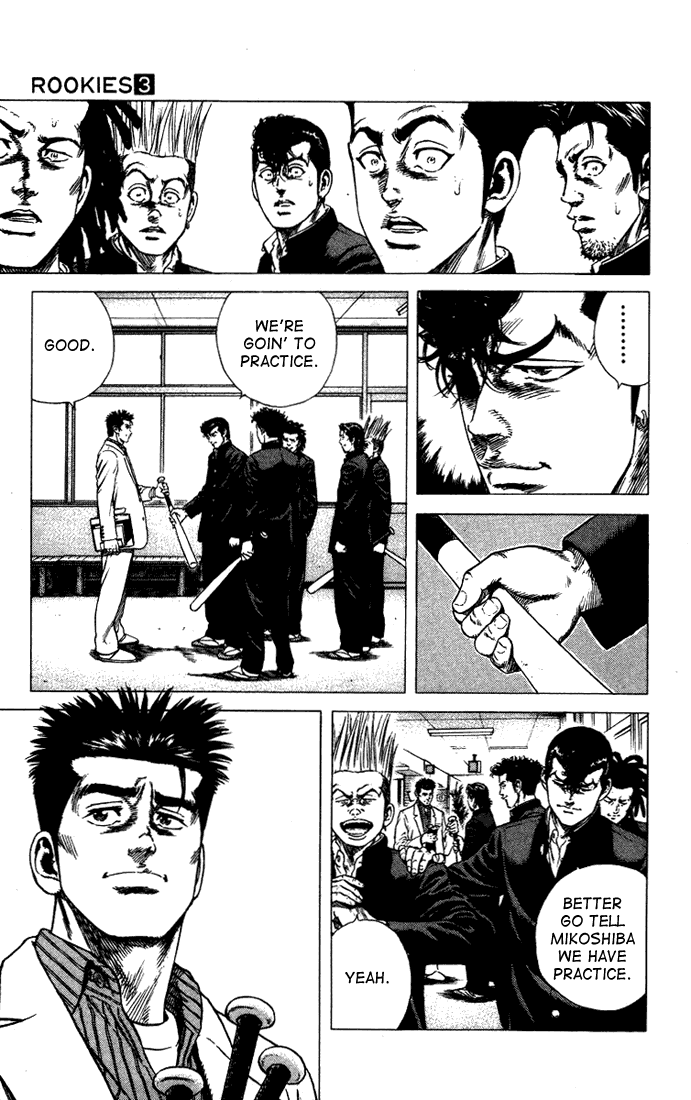 Rookies Chapter 28 page 9 - Chapter 28: A Rowdy Team