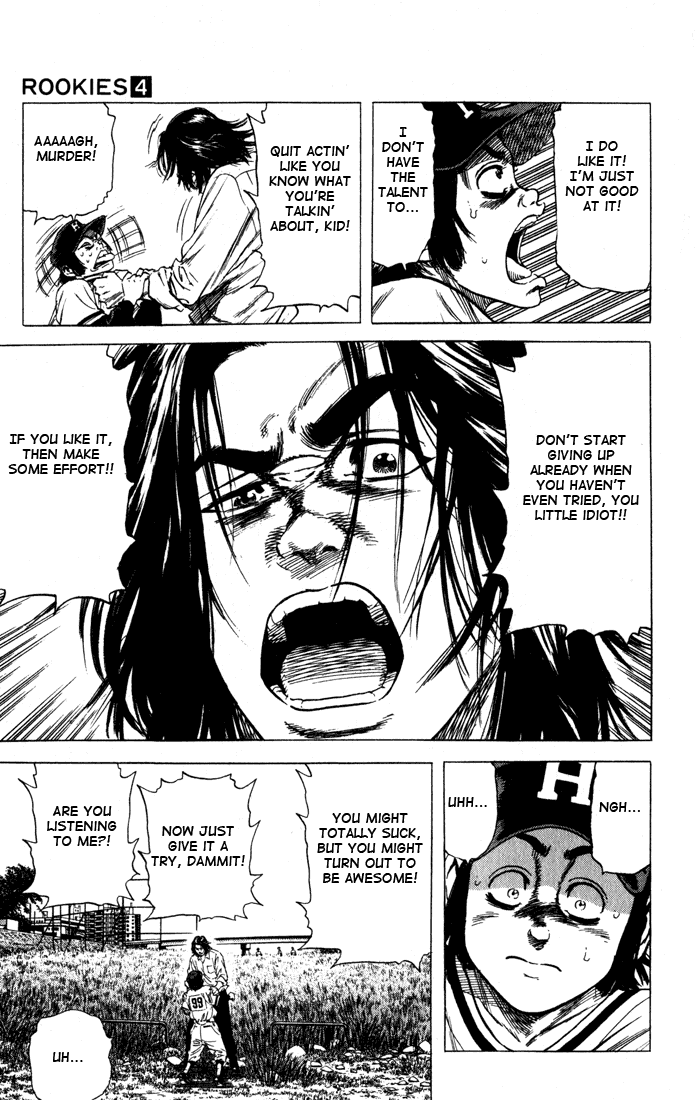 Rookies Chapter 33 page 15 - Chapter 33: The Moronic Coach's Stance
