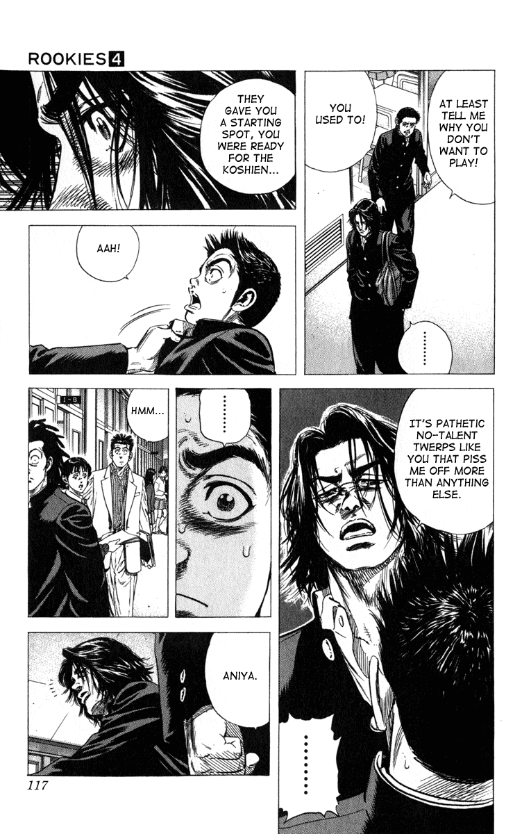 Rookies Chapter 34 page 11 - Chapter 34: True Feelings