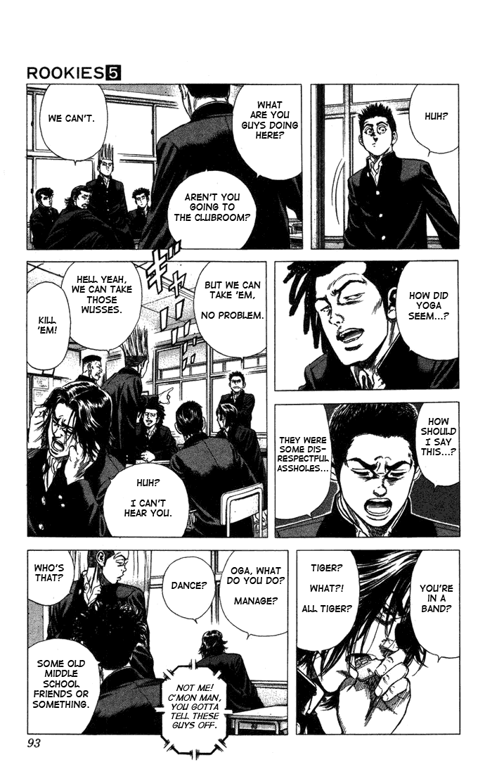 Rookies Chapter 42 page 9 - Chapter 42: Teamwork