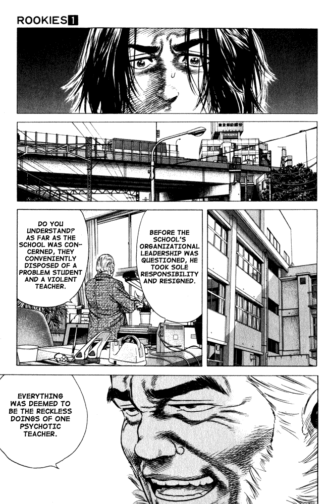 Rookies Chapter 7 page 16 - Chapter 7: The Truth About the Violent Teacher