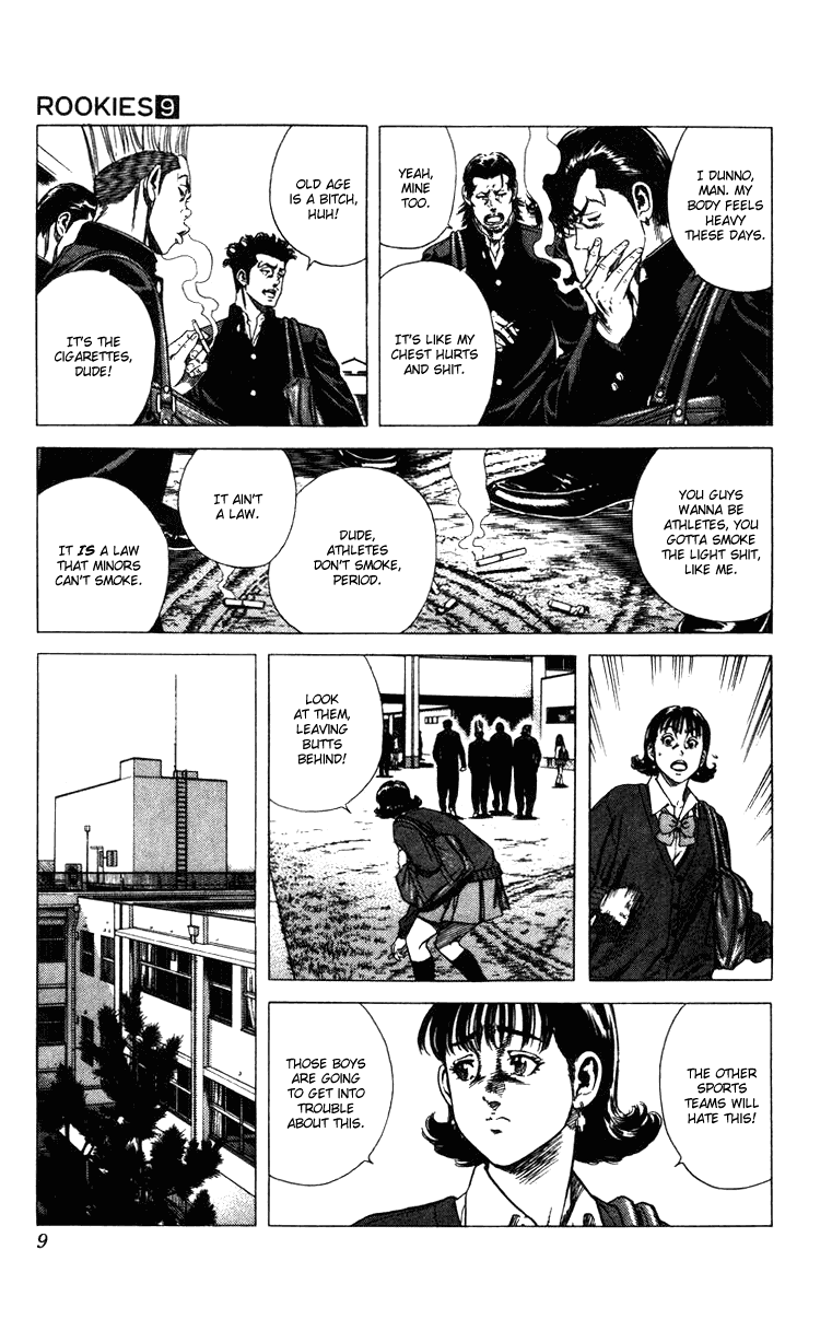 Rookies Chapter 78 page 10 - Chapter 78: No Smoking