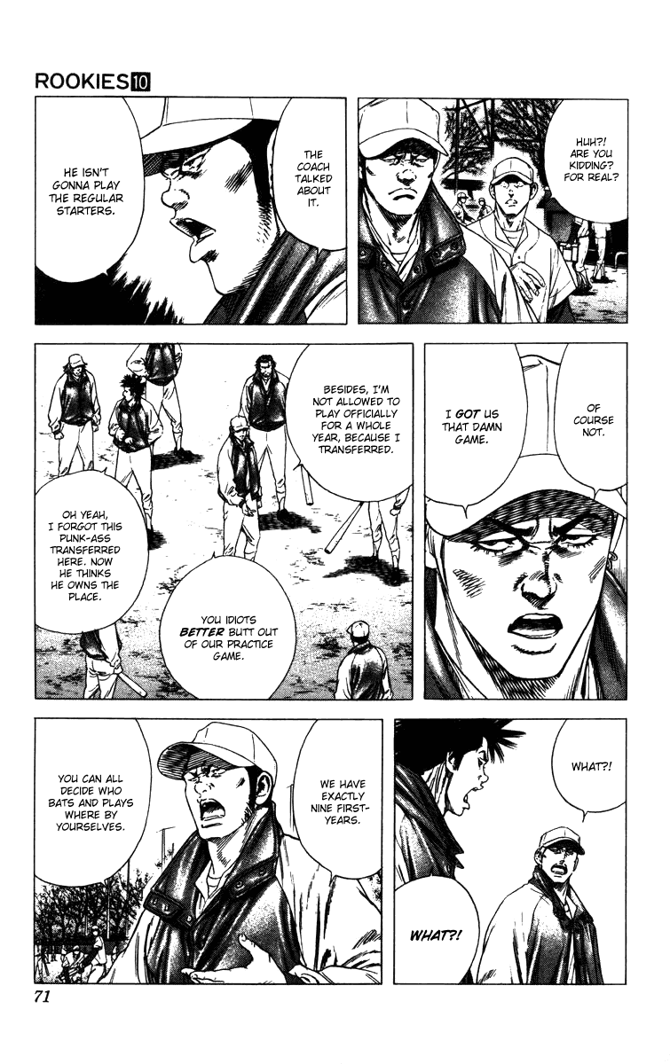 Rookies Chapter 90 page 8 - Chapter 90: Murogawa High School Baseball Team
