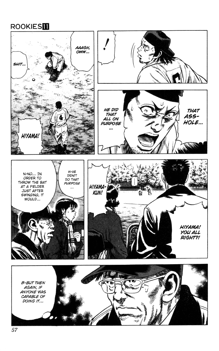 Rookies Chapter 98 page 12 - Chapter 98: Megurogawa Baseball