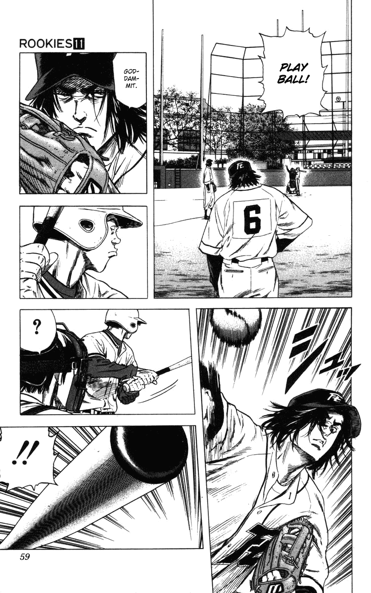 Rookies Chapter 98 page 14 - Chapter 98: Megurogawa Baseball