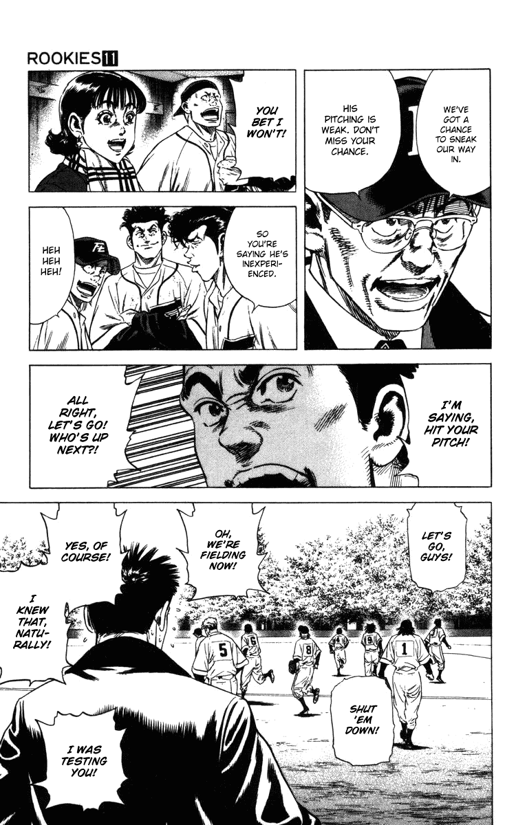 Rookies Chapter 98 page 6 - Chapter 98: Megurogawa Baseball