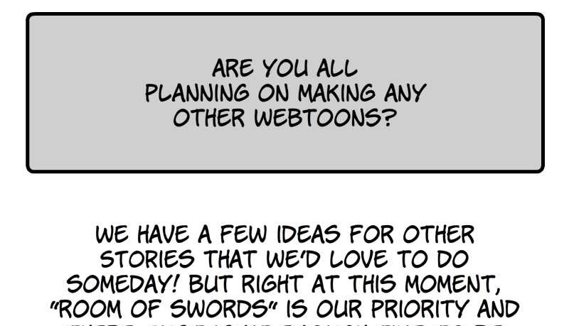 Room of Swords Chapter 56.5 page 44 - Chapter 56.5: Q&A