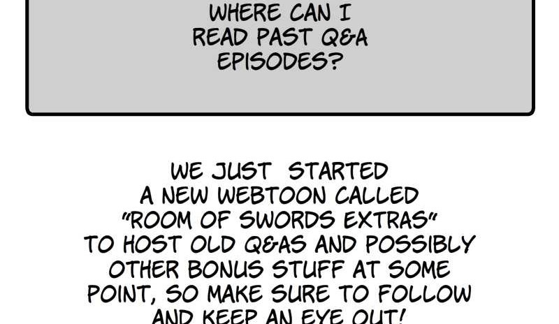 Room of Swords Chapter 56.5 page 47 - Chapter 56.5: Q&A