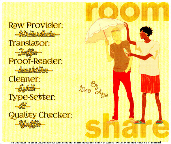 Room Share (ISINO Aya) Chapter 3 page 1 - Chapter 3