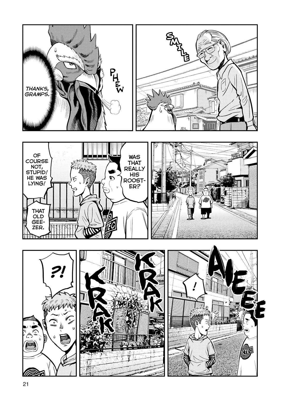 Rooster Fighter Chapter 1 page 19 - Chapter 1