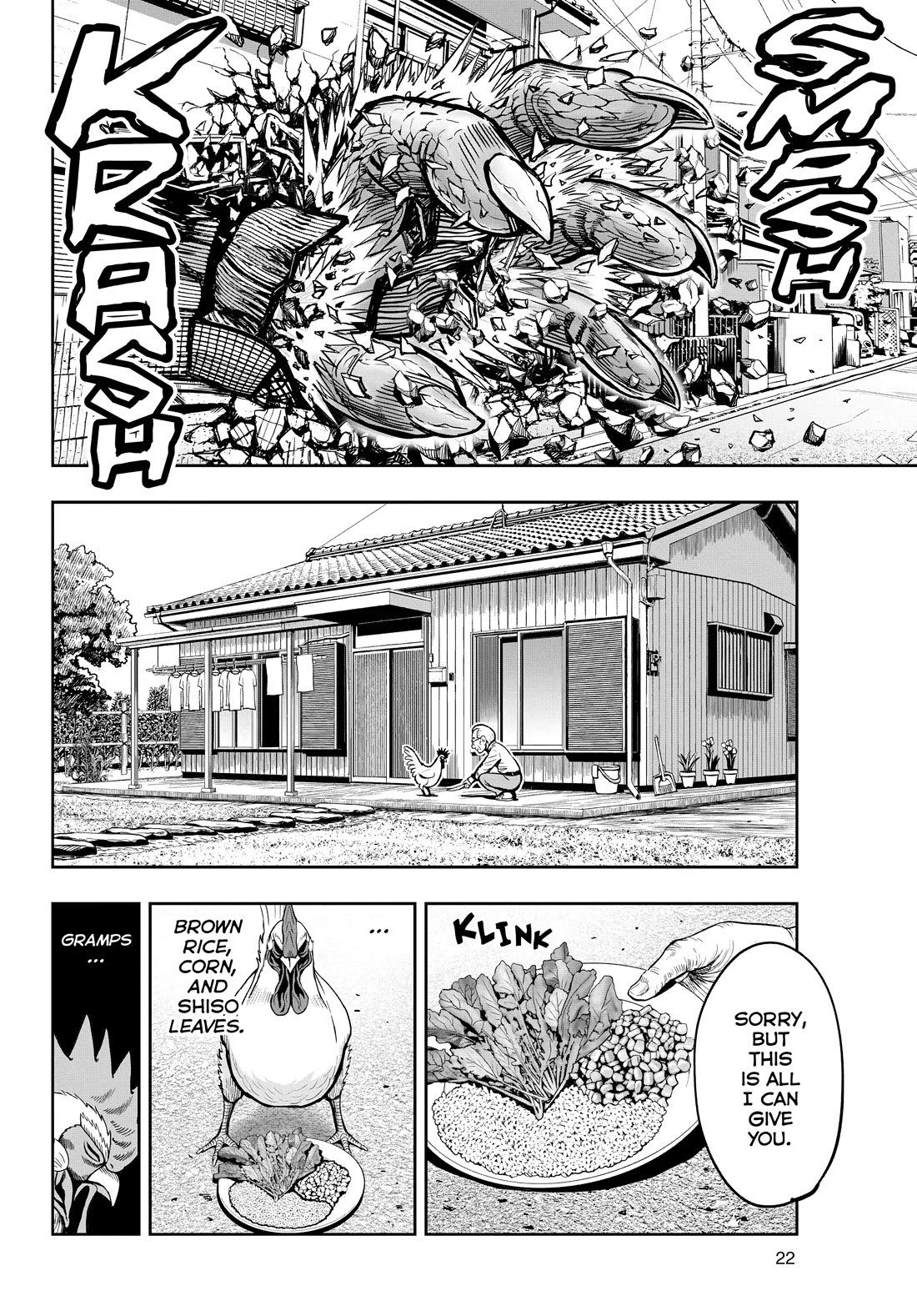 Rooster Fighter Chapter 1 page 20 - Chapter 1