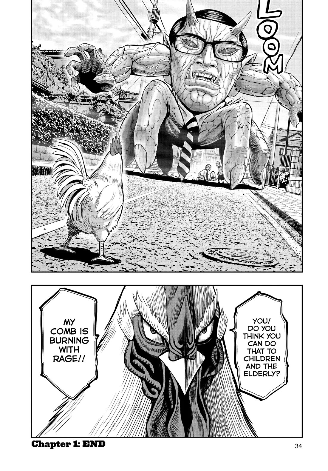 Rooster Fighter Chapter 1 page 31 - Chapter 1
