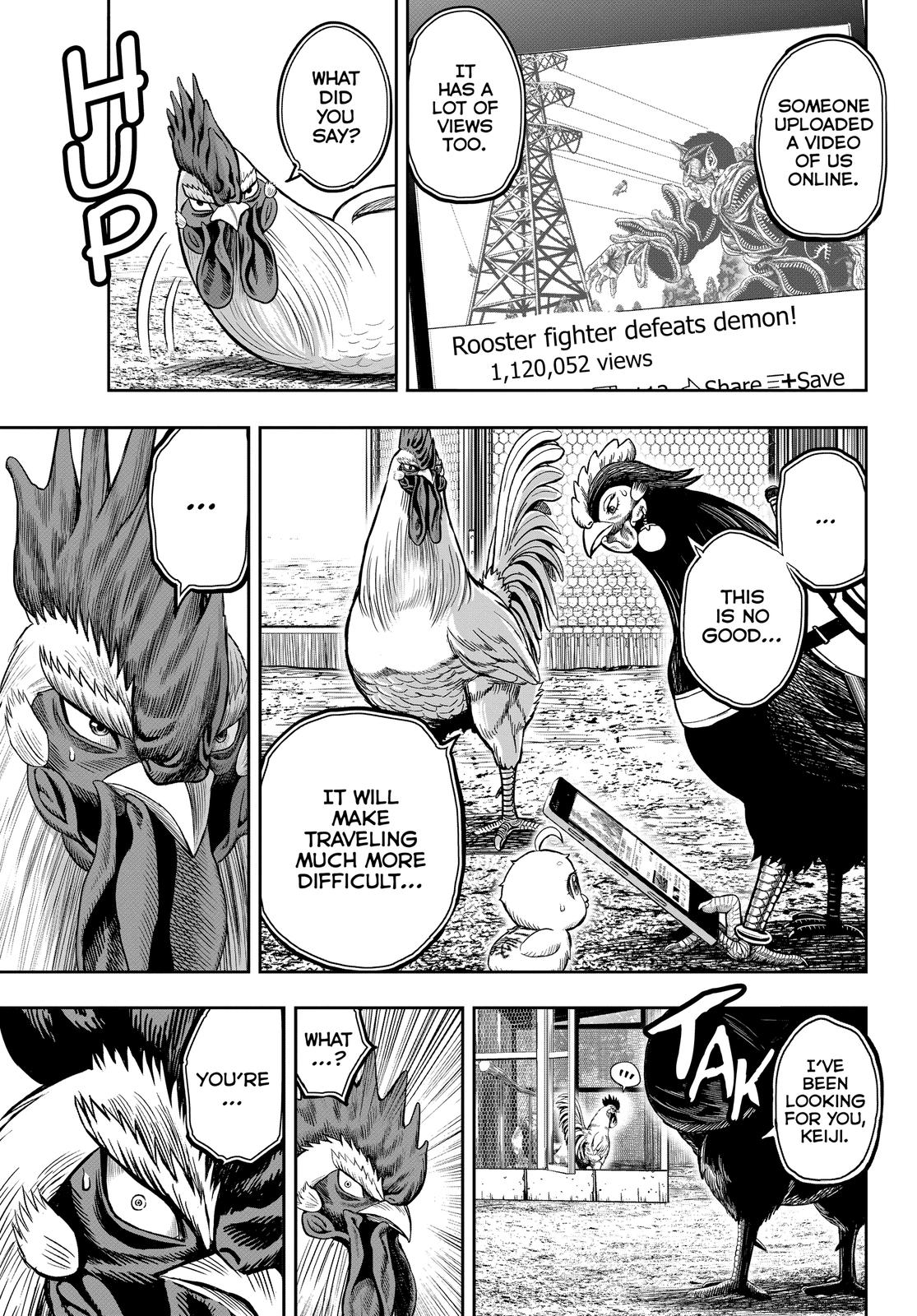 Rooster Fighter Chapter 11 page 16 - Chapter 11