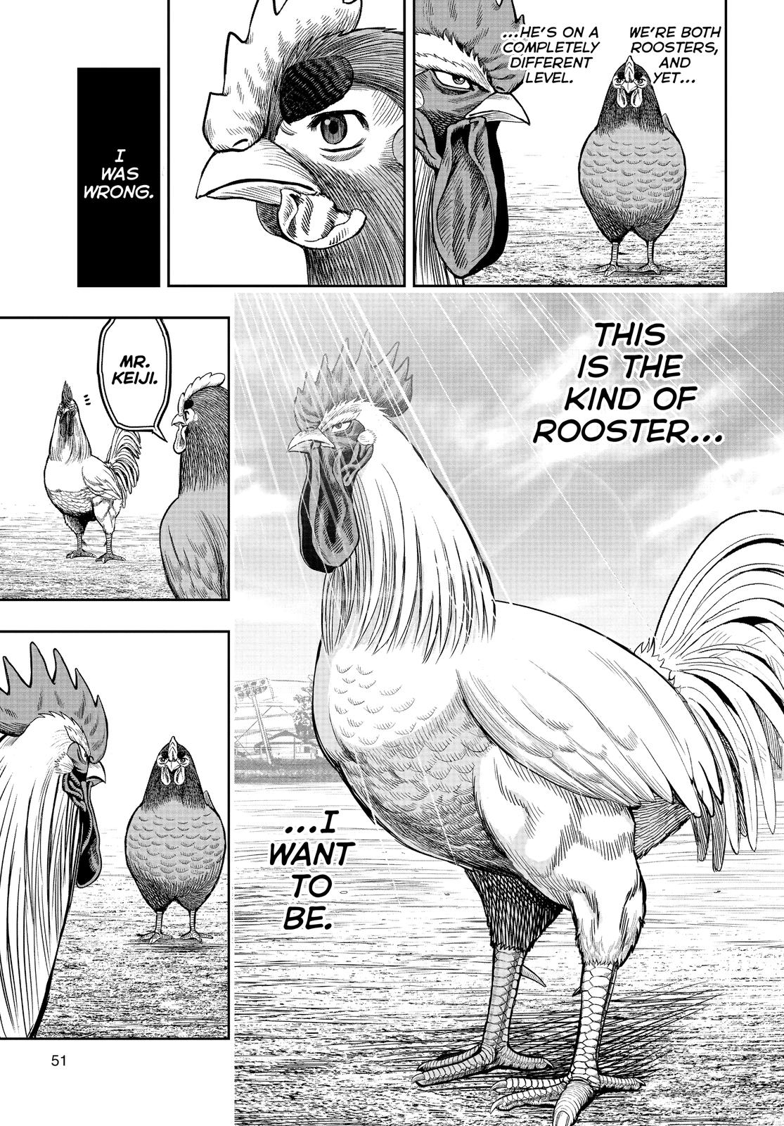 Rooster Fighter Chapter 11 page 50 - Chapter 11