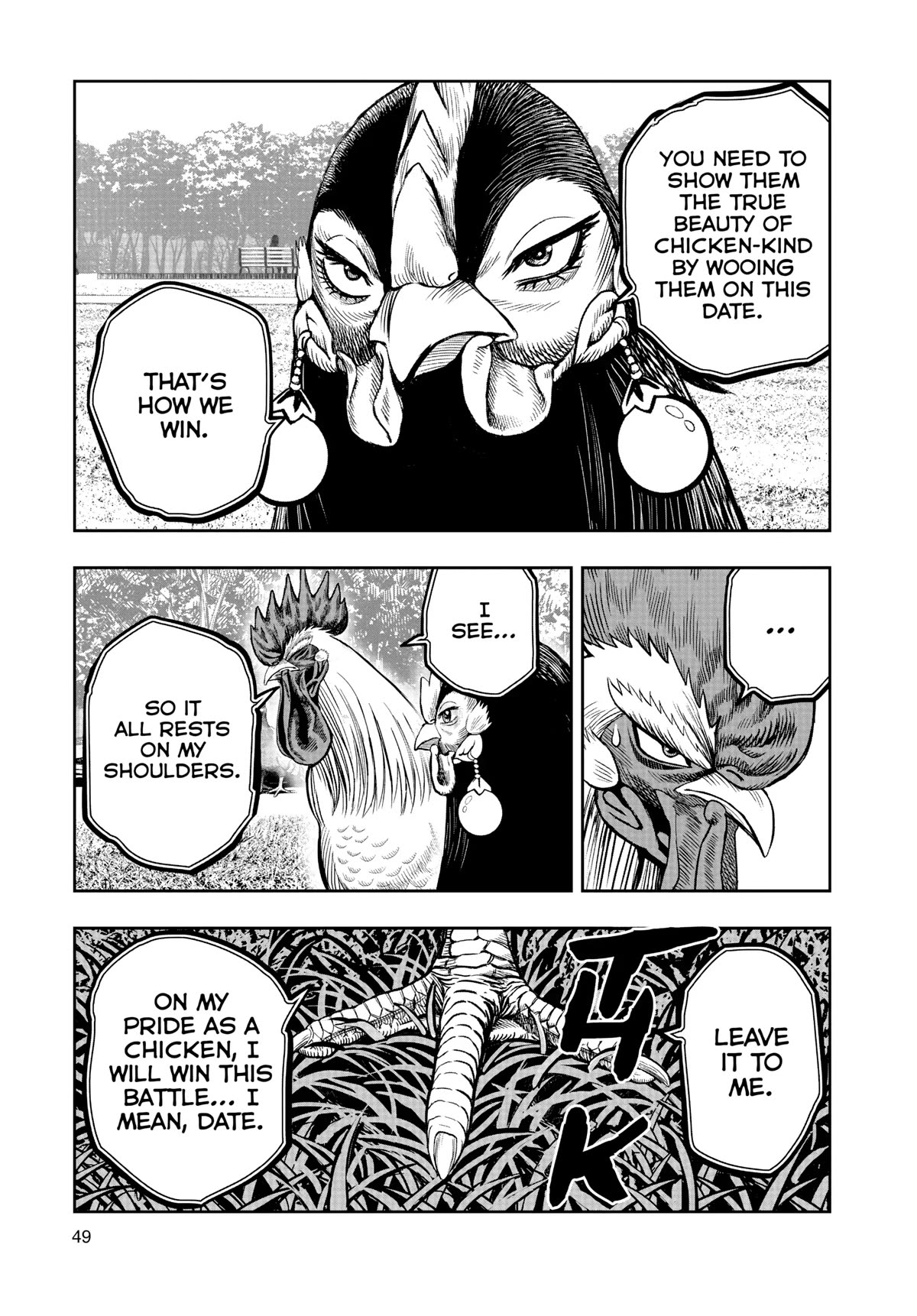 Rooster Fighter Chapter 17 page 21 - Chapter 17