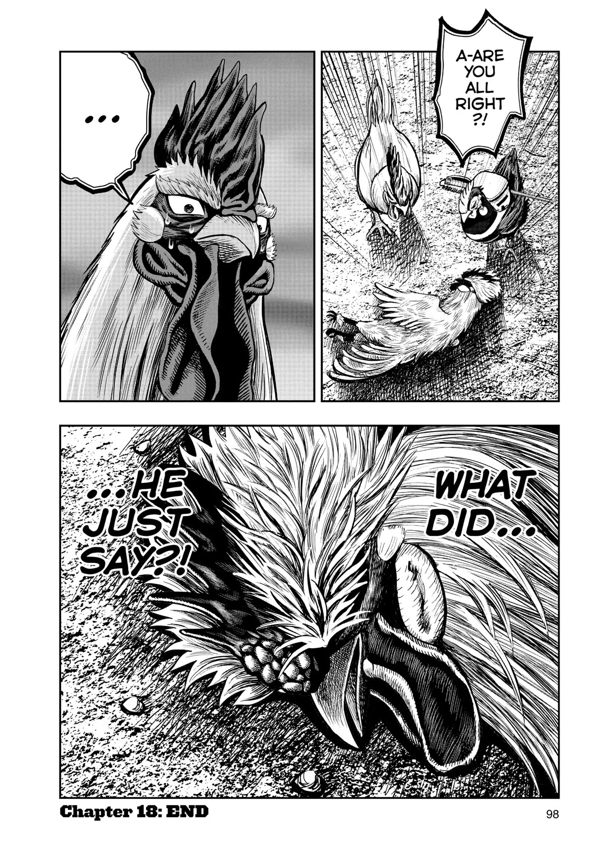 Rooster Fighter Chapter 18 page 33 - Chapter 18