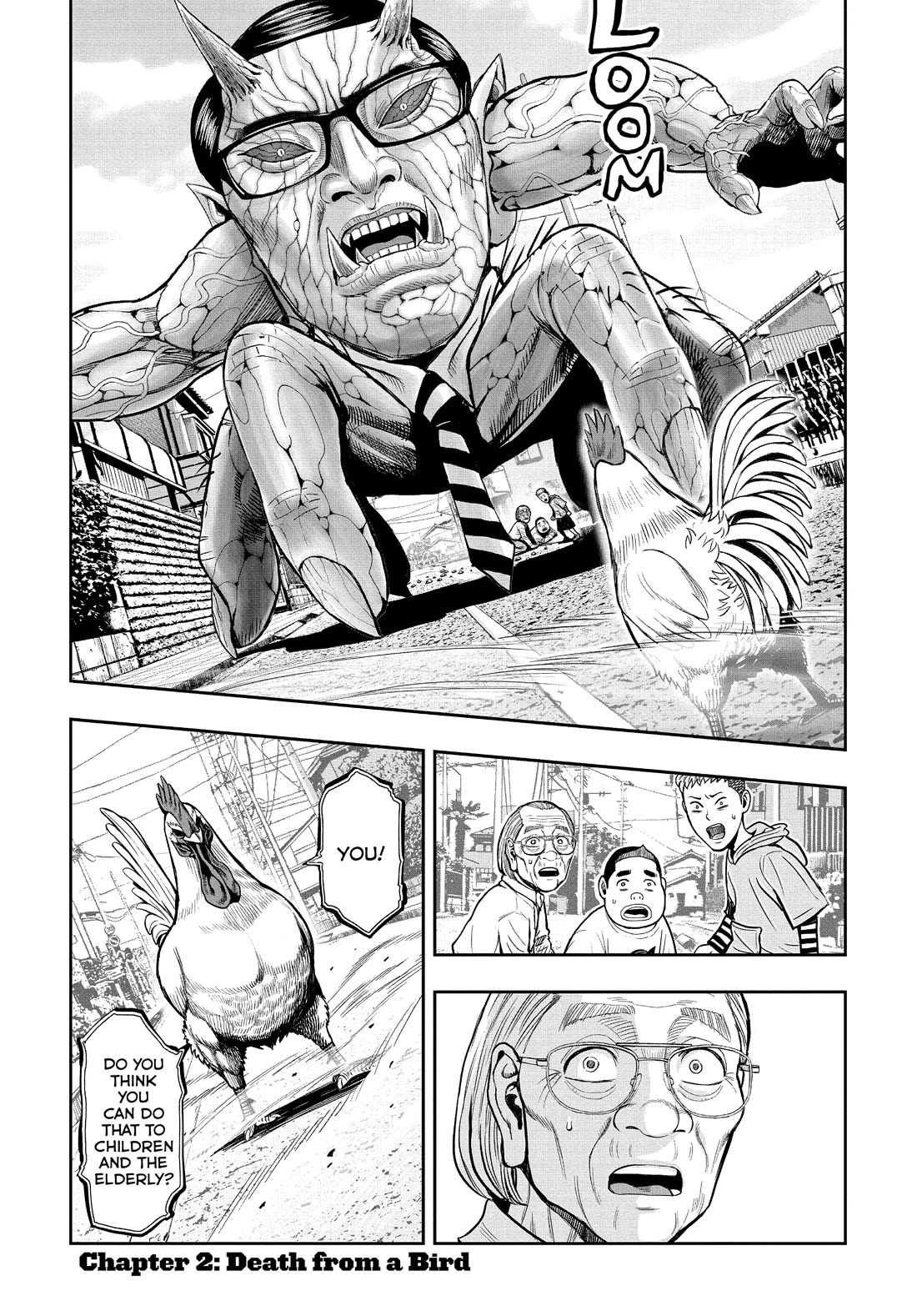 Rooster Fighter Chapter 2 page 1 - Chapter 2