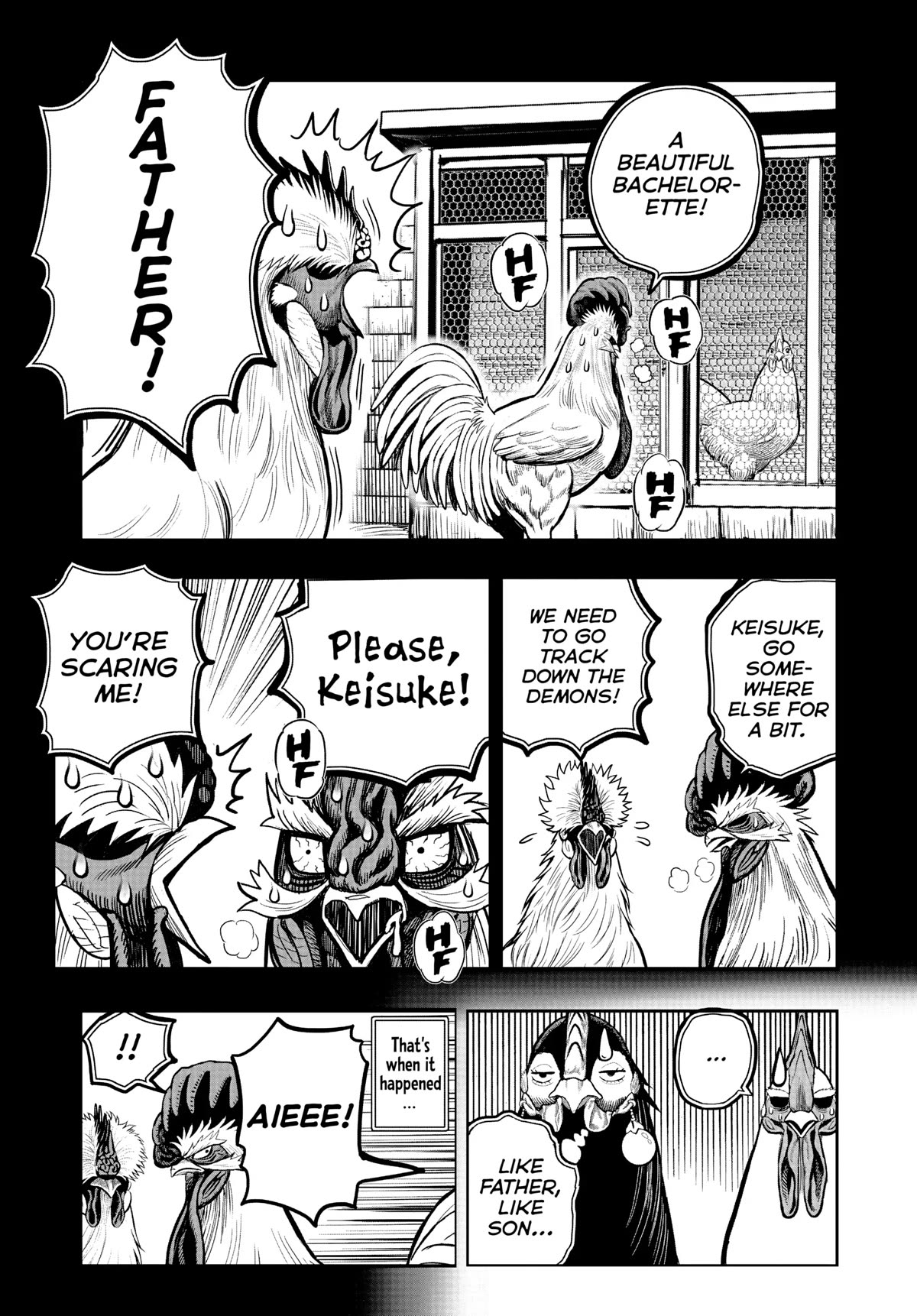 Rooster Fighter Chapter 20 page 17 - Chapter 20