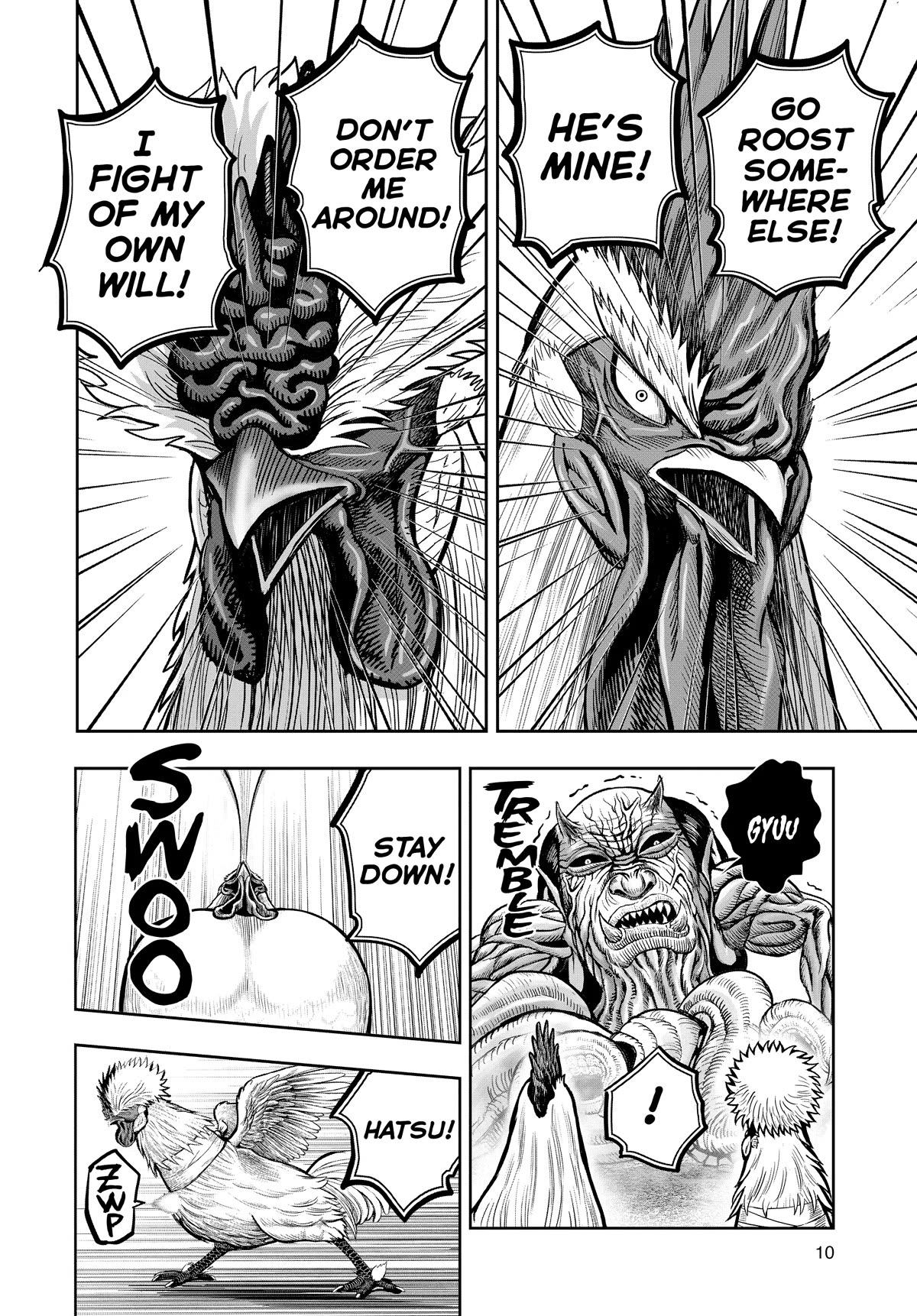 Rooster Fighter Chapter 21 page 10 - Chapter 21