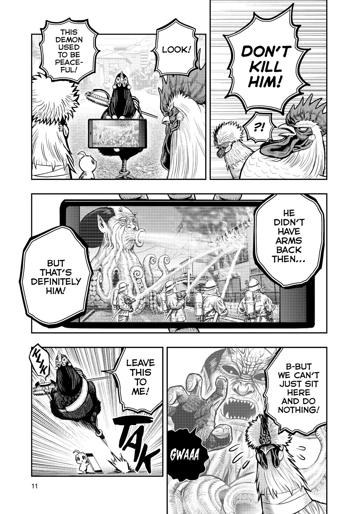 Rooster Fighter Chapter 21 page 11 - Chapter 21
