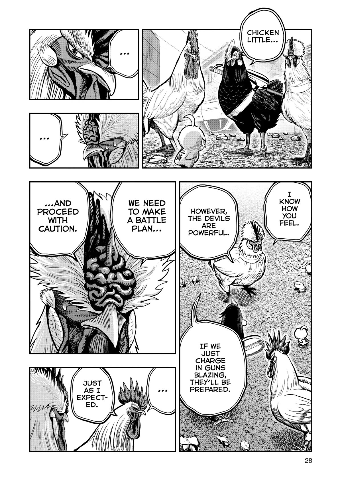 Rooster Fighter Chapter 21 page 28 - Chapter 21