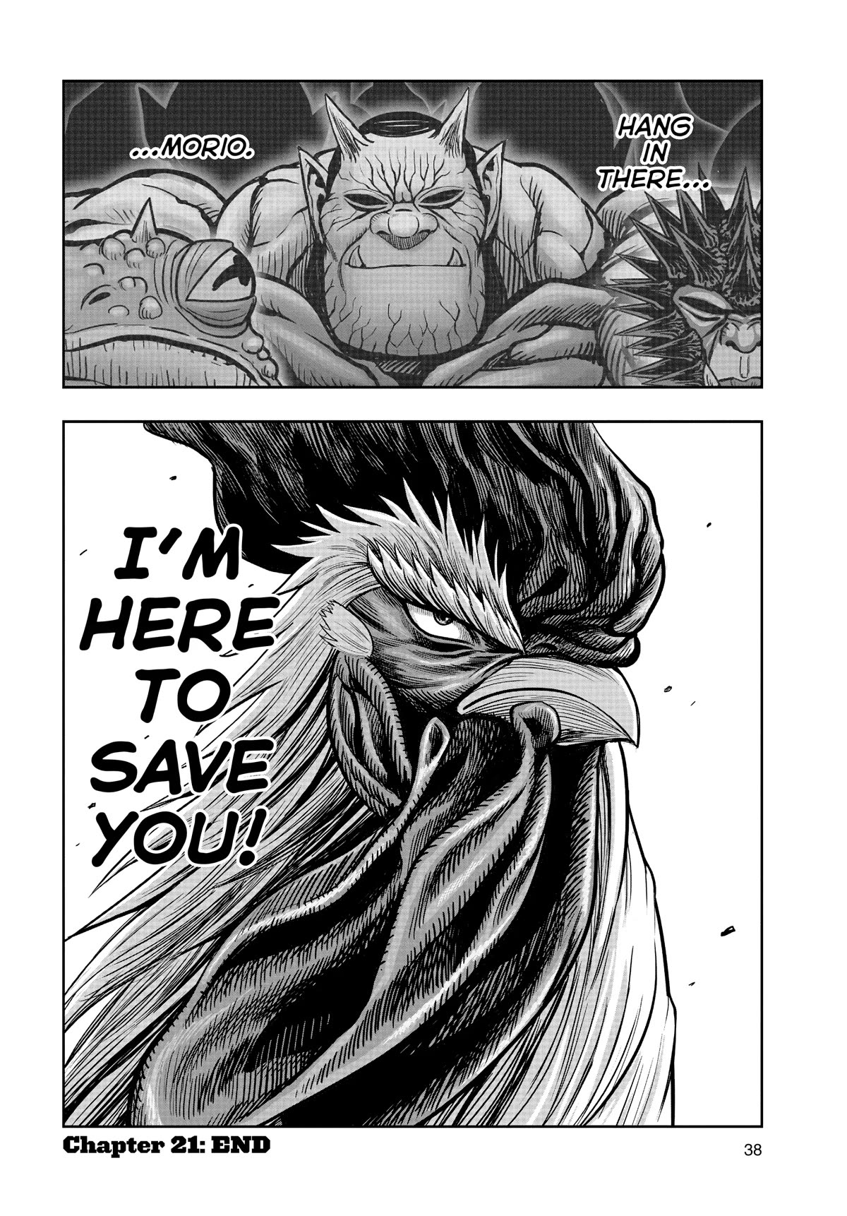 Rooster Fighter Chapter 21 page 38 - Chapter 21