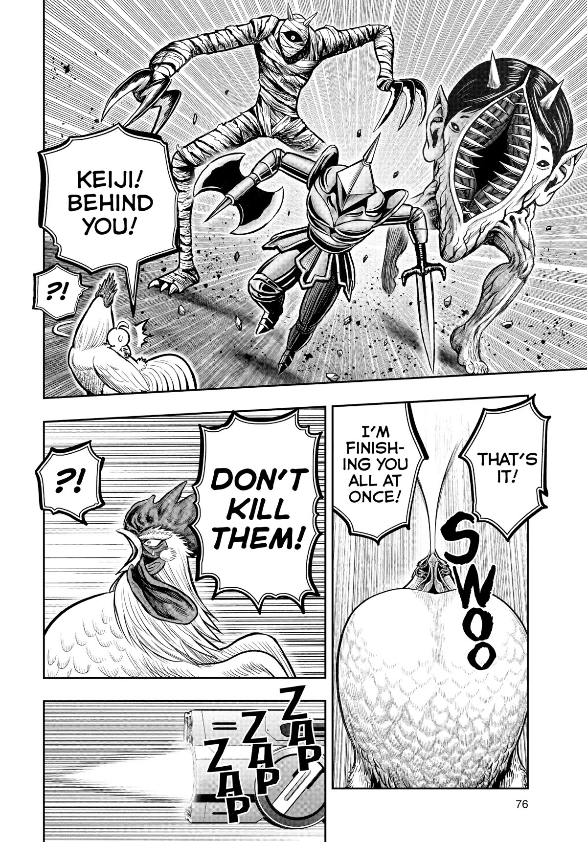 Rooster Fighter Chapter 22 page 34 - Chapter 22