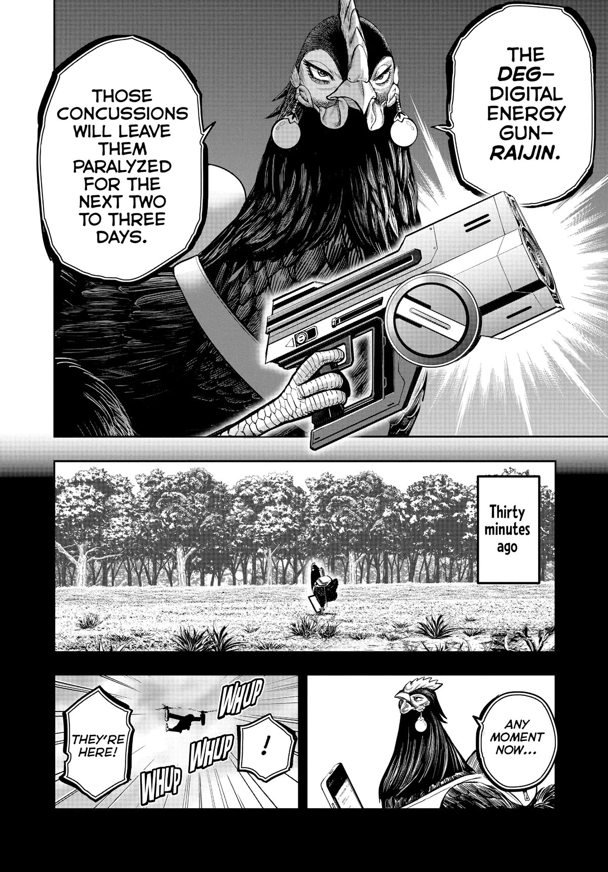 Rooster Fighter Chapter 22 page 38 - Chapter 22