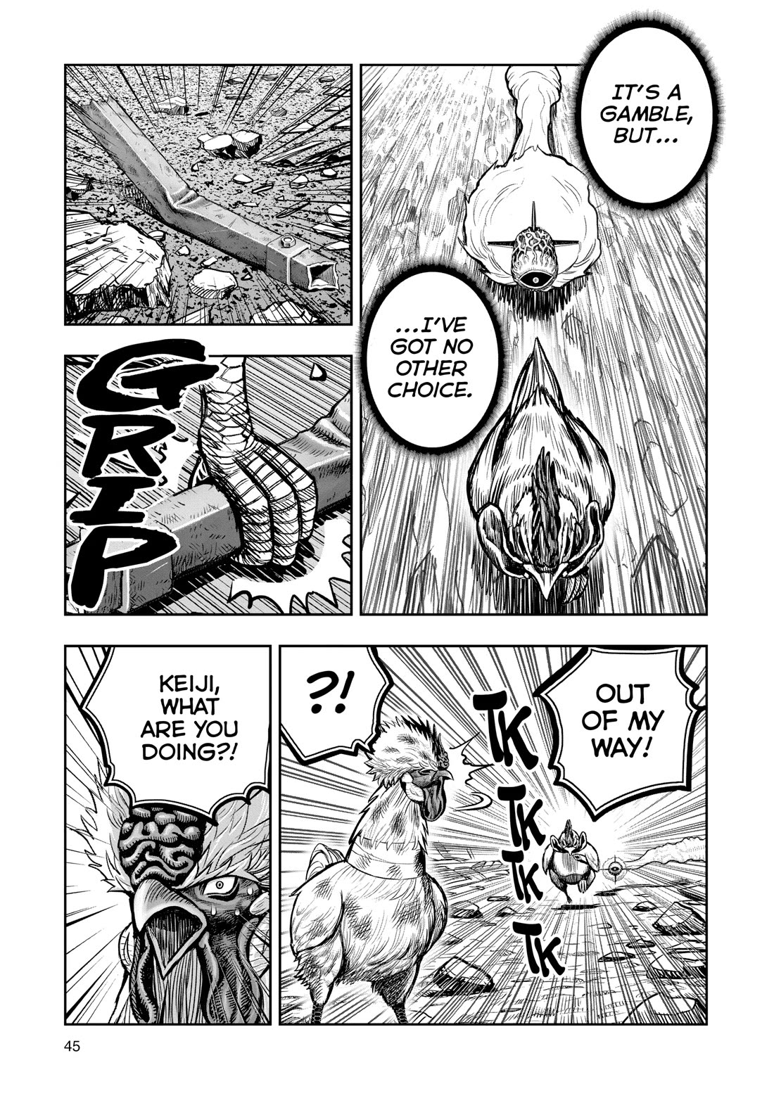 Rooster Fighter Chapter 25 page 42 - Chapter 25