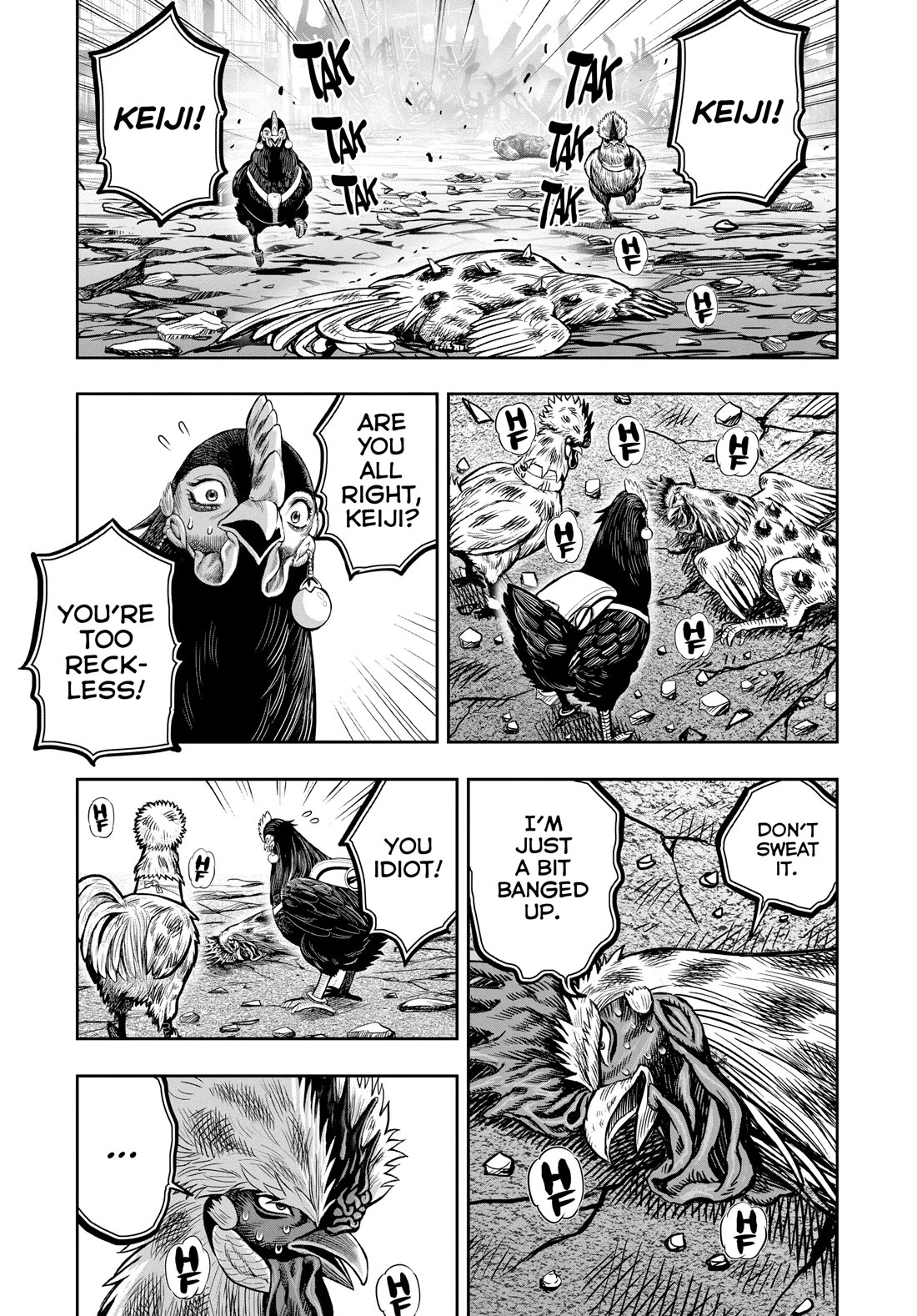 Rooster Fighter Chapter 25 page 57 - Chapter 25