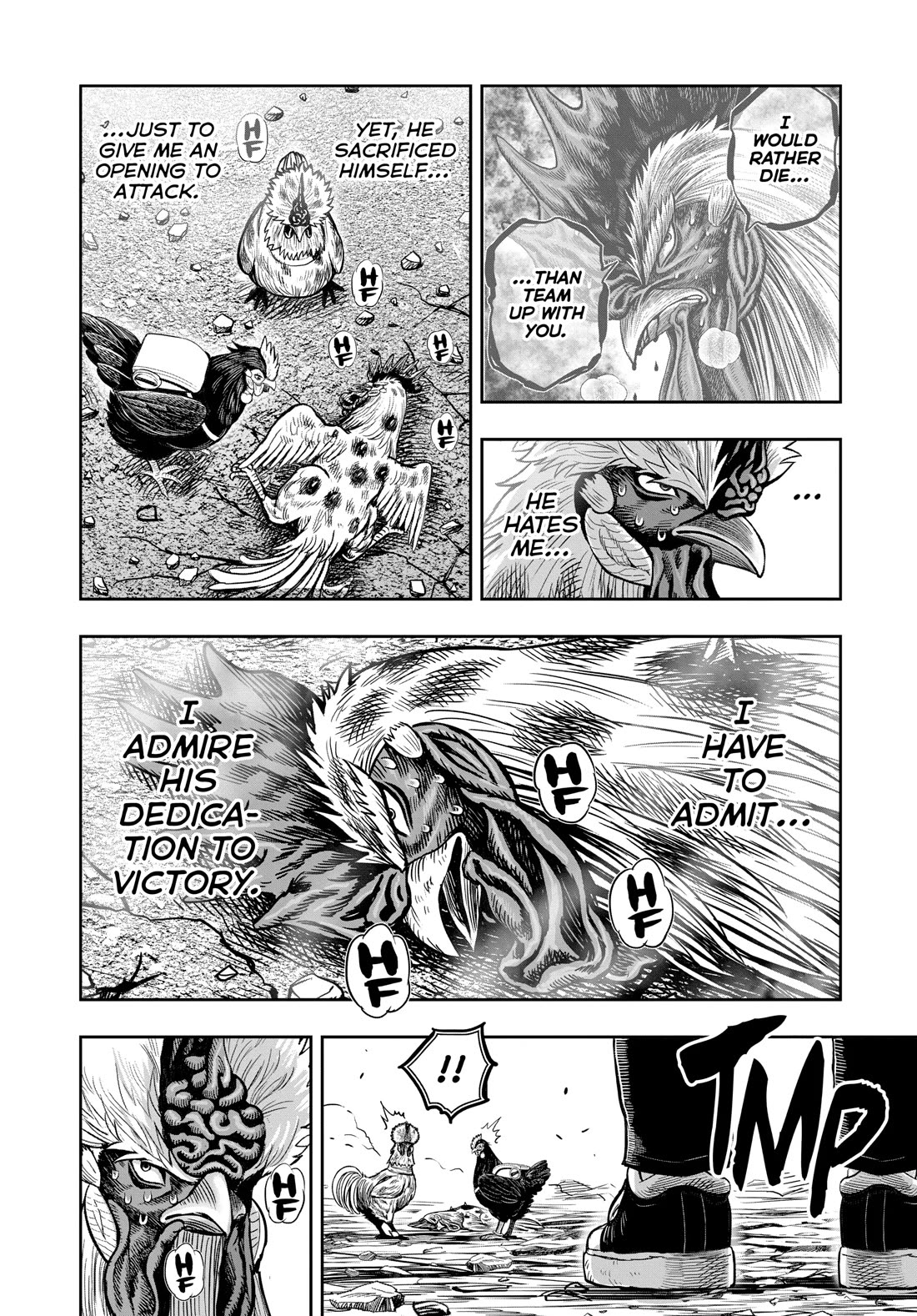 Rooster Fighter Chapter 25 page 58 - Chapter 25