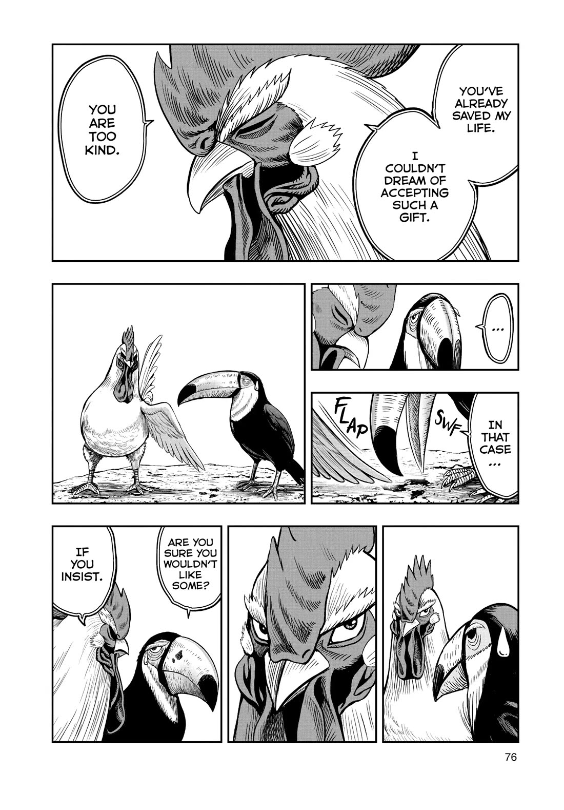 Rooster Fighter Chapter 3 page 12 - Chapter 3